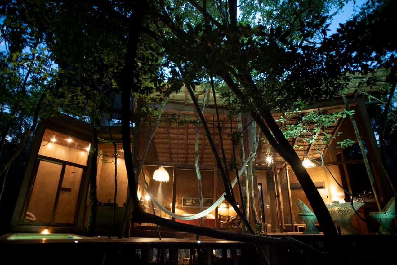 Ojo De Arbol, Boutique Cabin In The Real Jungle Tulum Exterior foto