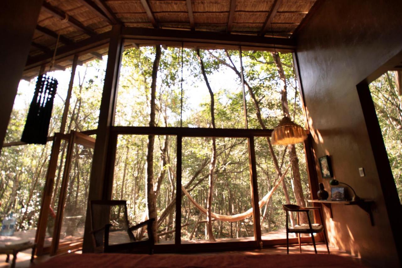 Ojo De Arbol, Boutique Cabin In The Real Jungle Tulum Exterior foto