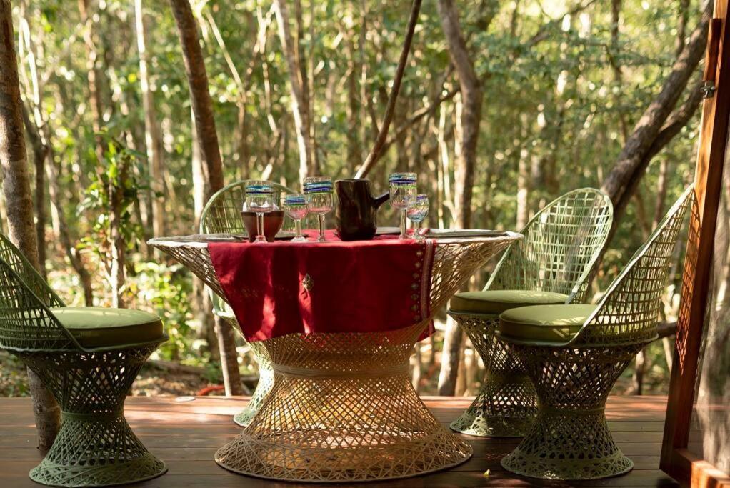 Ojo De Arbol, Boutique Cabin In The Real Jungle Tulum Exterior foto